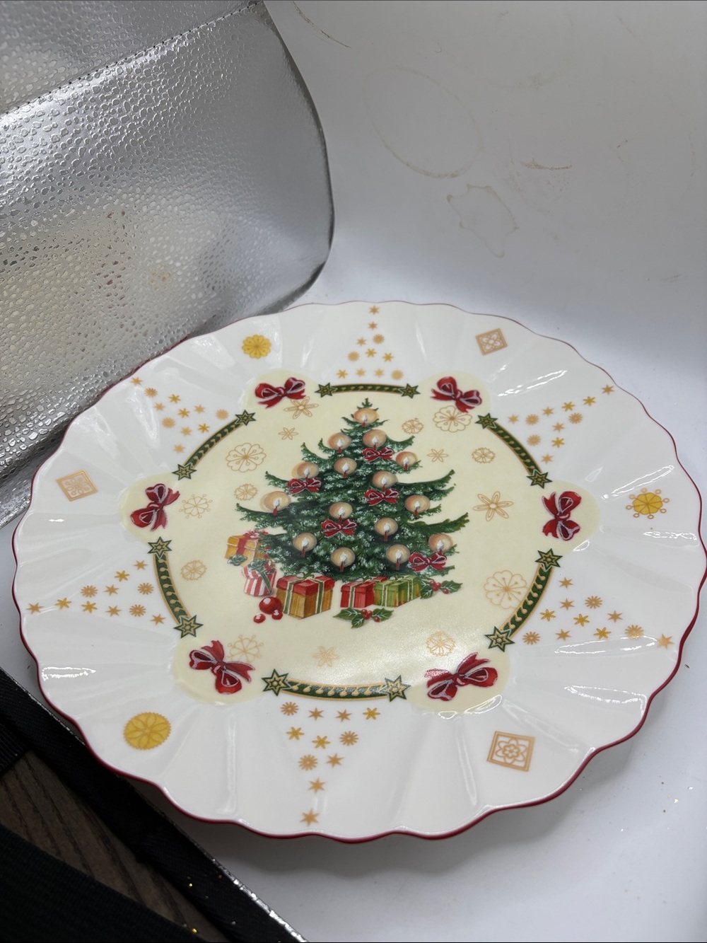 Villeroy & Boch Toy's Delight Christimas Cake Plate